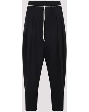 Mordecai Drawstring Pant - Black