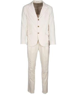 Brunello Cucinelli Off Tailored Suit - Natural