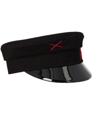Ruslan Baginskiy Baker Boy Hat Cotton - Black
