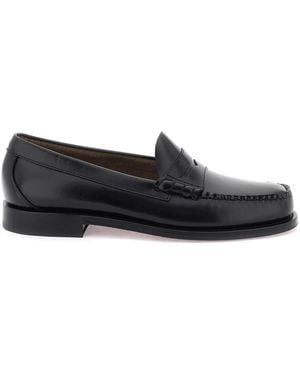 G.H.Bass &amp; Co. Weejuns Larson Penny Loafers - Black