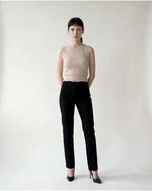 Brunello Cucinelli Cashmere Sleeveless Jumper - White
