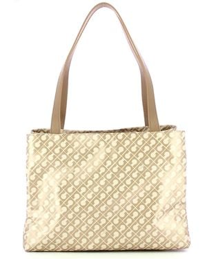 Gherardini Top Handle Medium Bag Leather - Natural