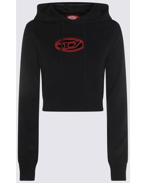 DIESEL Cotton Sweatshirt - Black