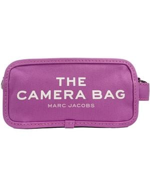 Marc Jacobs The Camera Bag Canvas Crossbody Bag - Purple