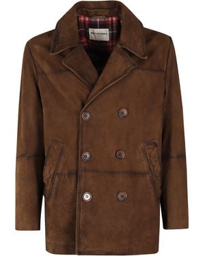 Roy Rogers Peacoat Suede Vintage Wash - Brown