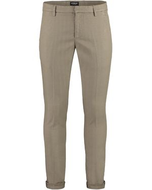 Dondup Cotton Chino Pants Chinos - Gray