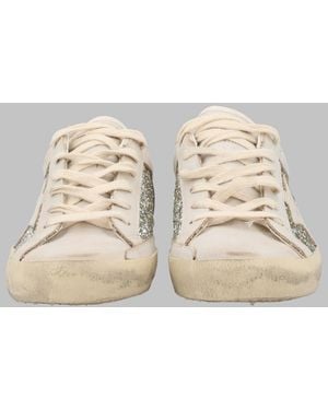 Golden Goose Trainers Super Star Cow Leather Trainers - Natural