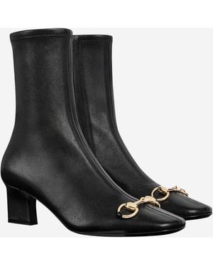 Gucci Ankle Boots Leather - Black