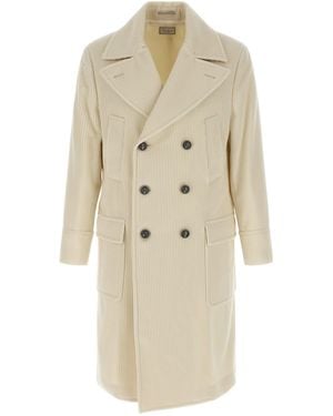Brunello Cucinelli Velvet Coat - Natural