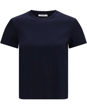 Max Mara Pure Donata Cotton T-Shirt T-Shirts - Blue