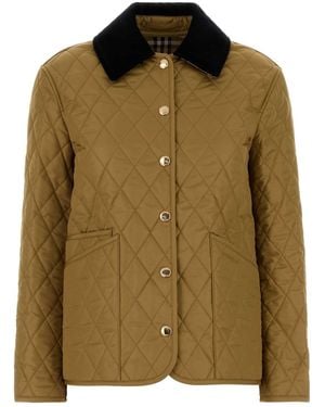 Burberry Biscuit Nylon Jacket - Green
