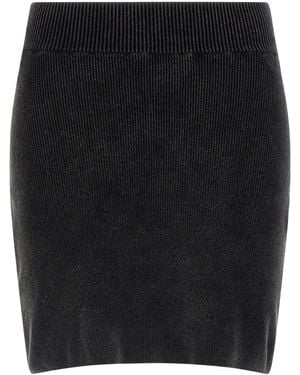 Alexander Wang Chenille Skirt - Black