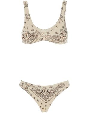 VENUJA Bikini Set Tech Fabric Polyamide Swimwear - White