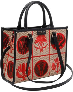 MY BEST BAG FIRENZE Fabric - Red