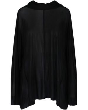 Rick Owens Hooded Tunic - Black