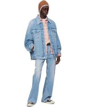 Acne Studios Oversize Denim Jacket - Blue