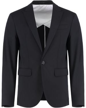 DSquared² Two-Piece Suit Virgin Wool Suits - Black