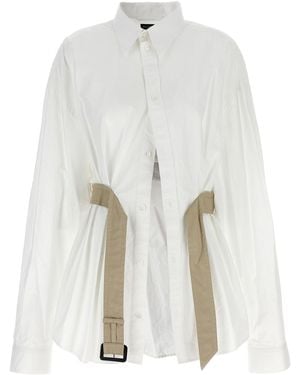 Balenciaga Belt Shirt - White