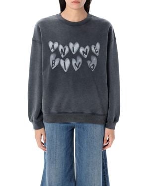 Anine Bing Spencer Sweatshirt - Blue