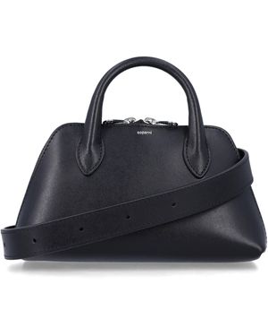 Coperni Leather Duffle Belt Bag - Blue