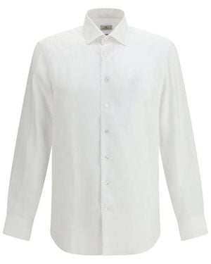 Etro Linen Dress Shirt - White