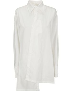 Yohji Yamamoto Asymmetric Shirt - White