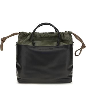 Pierre Hardy Twin Drawstring Handbag Shoulder Bags - Black