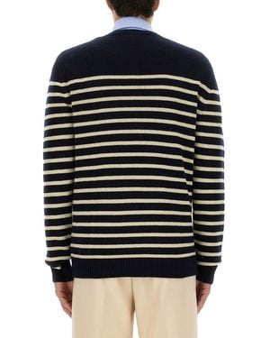Valentino Chez Valentine Wool Sweater Virgin Sweaters - Black