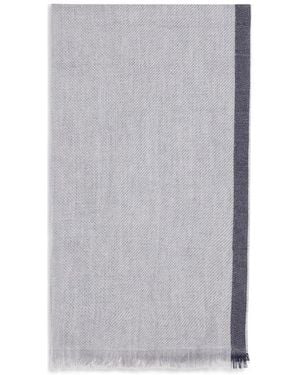 Brunello Cucinelli Cashmere Scarf - Gray
