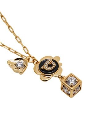 Ferragamo Bijoux Brass Glass Enamel - Metallic