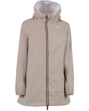 K-Way Sophie Plus.2 Double Jacket - Natural