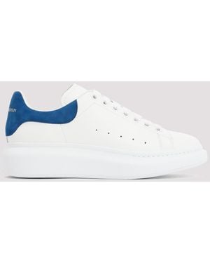 Alexander McQueen Oversize Leather Trainers - White