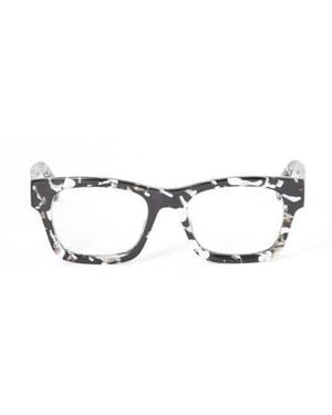 Off-White c/o Virgil Abloh Eyeglasses Square Full Rim, Havana Frame And Clear Demo Lens Oerj078Style781200 - Brown