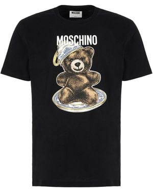 Moschino Cotton T-Shirt - Black