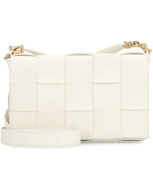 Bottega Veneta Cassette Crossbody Bag - Natural