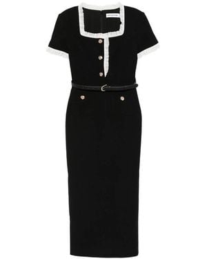 Self-Portrait Dress - Black