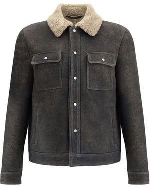 Salvatore Santoro Shearling Jacket - Black