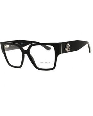 Jimmy Choo Jimmy Choo 0Jc3032B Rectangular Acetate Eyeglasses - Black