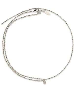 Brunello Cucinelli Chain Necklace Metal Metallic Metallised Necklaces - White