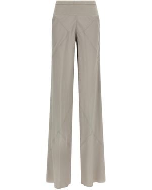 Rick Owens Acetate Flared Trousers - Grey