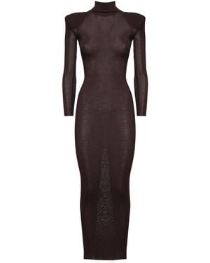 Self-Portrait Long Dress - Multicolor