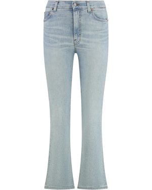 Haikure Formentera 5-Pocket Flared Jeans Cotton - Blue