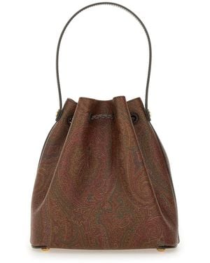 Etro Bucket Bag Arnica Handbags - Brown