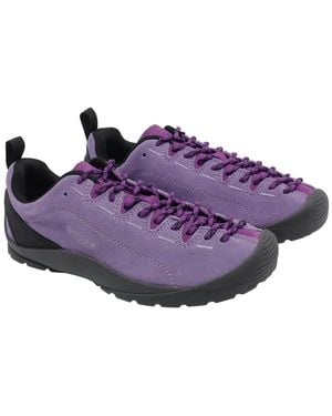 Keen Trainers Suede Leather/Rubber Sole - Purple