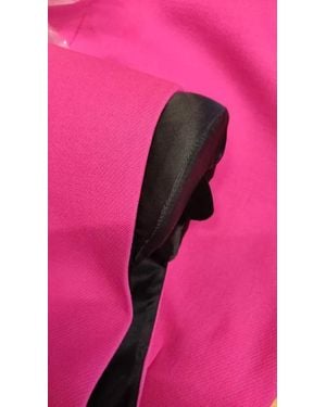 Dolce & Gabbana Sleeveless Bodycon A-Line Mini Dress Virgin Wool - Pink