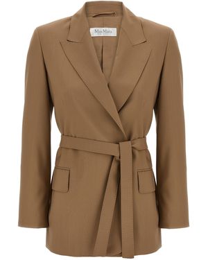 Max Mara 'Talento' Blazer - Brown