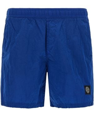 Stone Island Polyamide Swim Shorts - Blue