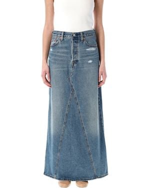 Levi's Iconic Long Skirt - Blue