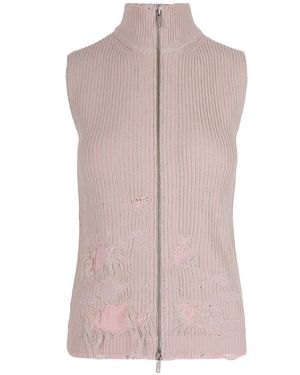 MM6 by Maison Margiela Gilet - Pink