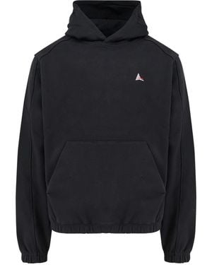 Roa Stretch Cotton Sweatshirt With Logo in White for Men | Lyst